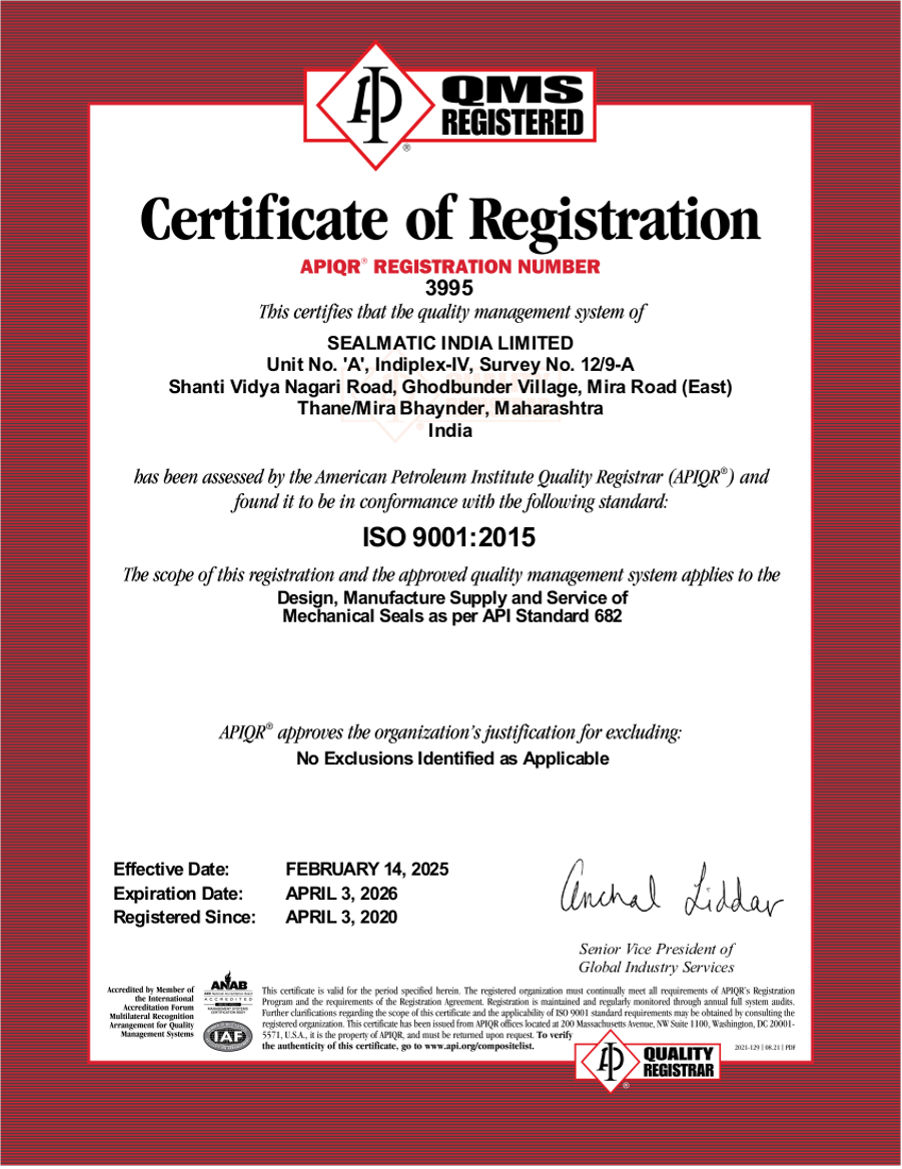APIQR ISO 9001:2015 